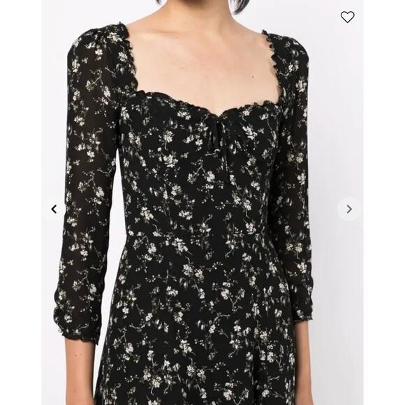 Reformation Rremi Floral-Print Minidress - Picture 3 of 4